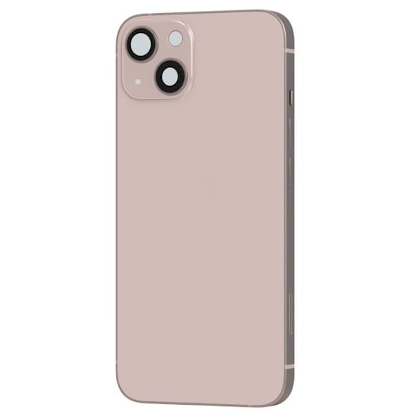 iPhone 13 chassi - AVIZAR - Ersättningsbakruta - Powder Pink Rosa