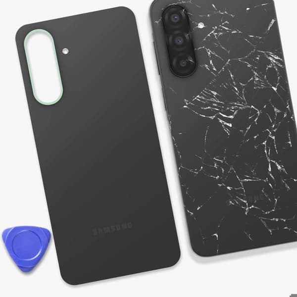 Erstatningsbatteri til Galaxy A17 4G Service Pack Samsung Sort Svart