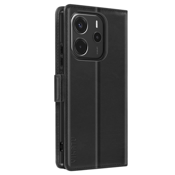 Fodral för Xiaomi Redmi Note 14 4G Videostöd Svart Svart