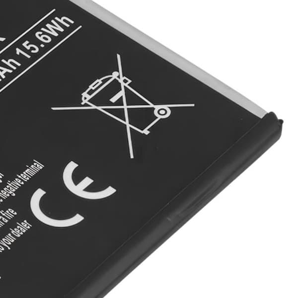 Batteri - AVIZAR - Nokia 2 - 3,8V - 4100mAh - Li-Polymer - Sort Svart