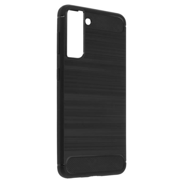 Coque - Samsung - Galaxy S21 - Blød - Kulstof - Forstærkede hjørner Svart