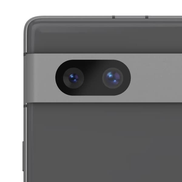 Bagkameraobjektiv - AVIZAR - Google Pixel 7a - 100 % kompatibel - Sort - Optimal beskyttelse Svart