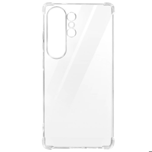 Coque för Samsung Galaxy S25 Ultra Silikon Stötsäker Förstärkta Hörn Akashi Transparent Vit
