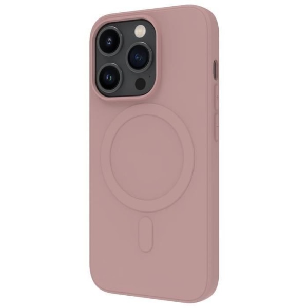 Fodral till iPhone 15 Pro Soft Touch MagSafe-kompatibel Muvit Pink