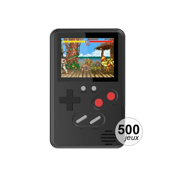 Konsol emulator 500 spil Model Slim - Sort Sort