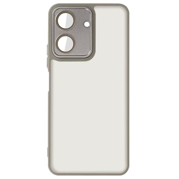 Fodral - AVIZAR - Xiaomi Redmi 13C - Rökt styv rygg - Skyddat kamerablock - Grå Grå