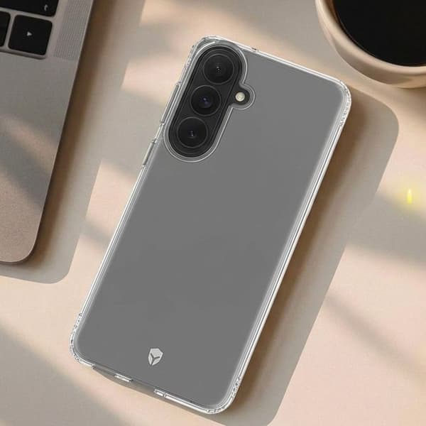 Samsung Galaxy S26 Plus Cover Antichok 3m Beskyttelse 360° Force Case Transparent Vit