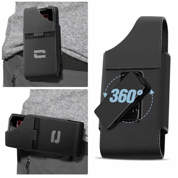 Bælteetui Crosscall Sort - CROSSCALL - Crosscall Smartphones - Neopren - Sort - Fleksibel Svart