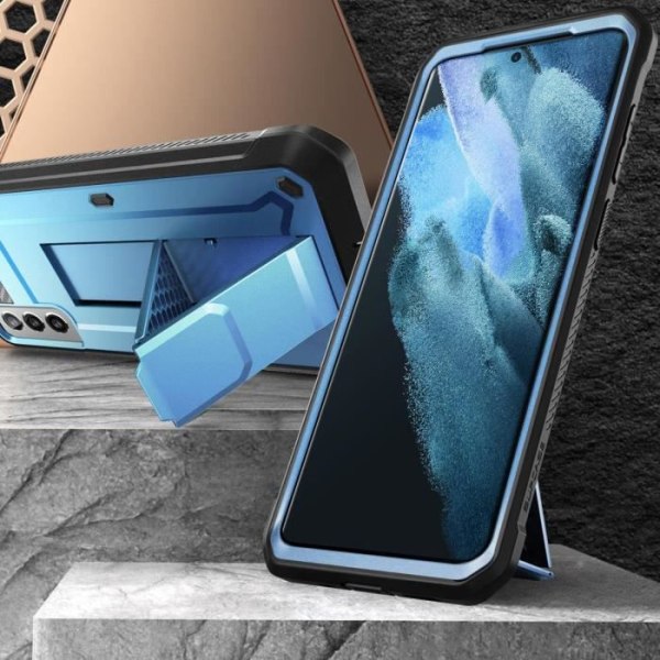 Fodral - SUPCASE - Unicorn Beetle Pro - Blå - Stel - Vuxen - Matt Blå