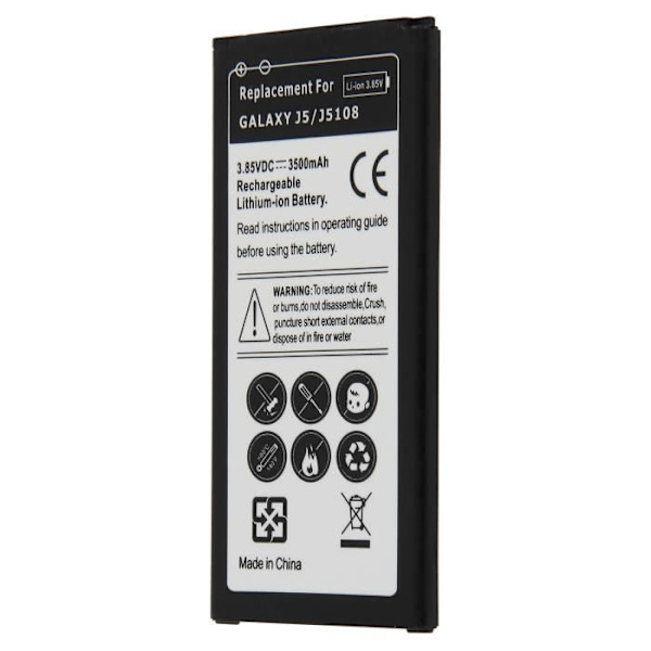 Yhteensopiva akku 3500mAh Samsung Galaxy J5 2016 - Korvaa Samsung B011795N8Q