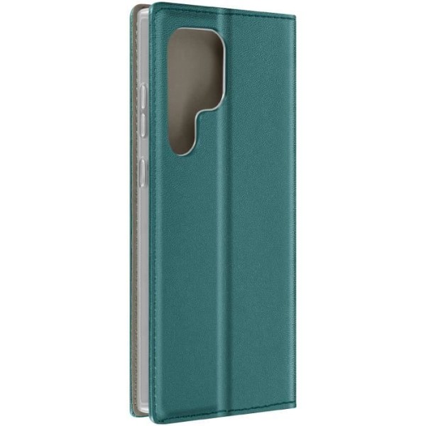 Etui til Samsung Galaxy S24 Ultra - AVIZAR - Pungholderfunktion - Grøn - Flap - Halvstiv skal Grön