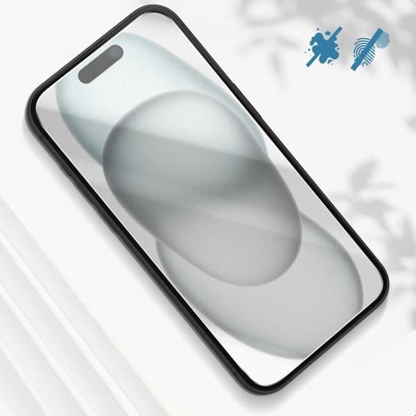 Skärmskydd - AVIZAR - iPhone 16 - Härdat Glas - Hårdhet 9H - Rep-resistent Transparent