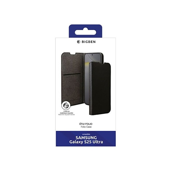 Coque ja kännykkäkotelo Bbc Folio Wallet 65% GRS Galaxy S25 Ultra Musta