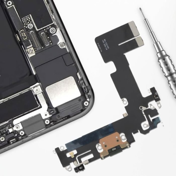 Lightning-latausliitin - RELIFE - iPhone 13 - Integroitu mikrofoni - Vihreä väri - 1 yksikkö Grön