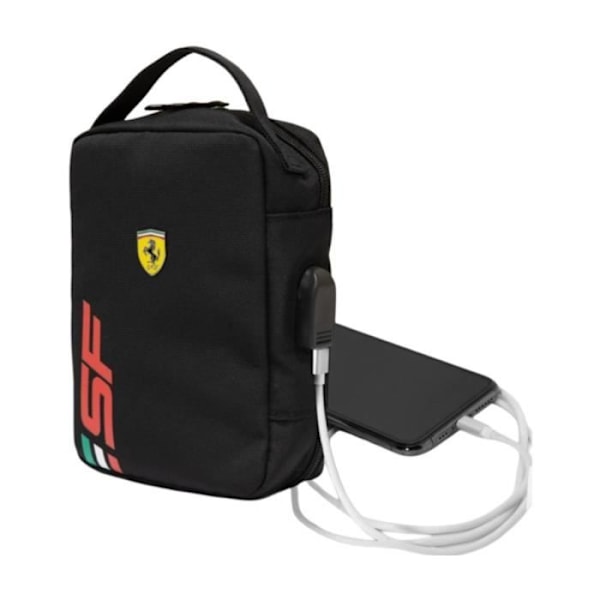 Kompakt Rejsetaske Model SF Ferrari Sort Svart