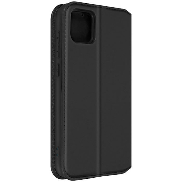 Wiko Y52 Wallet Cover Video Support Funktion Sort Svart