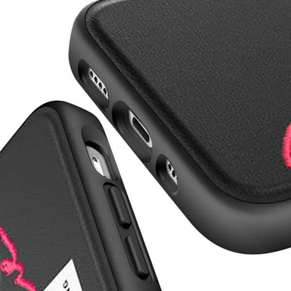 Fodral till iPhone 12 Mini Anti-fall 1.5m Slogan Only the brave Diesel Black Svart