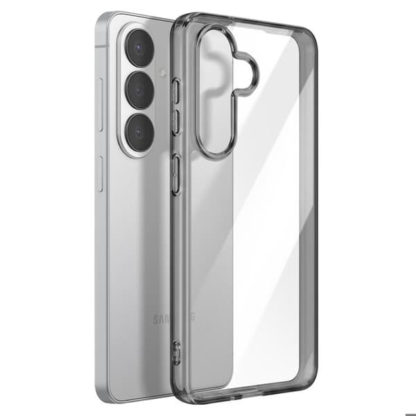 Stødabsorberende Bi-materiale Cover til Galaxy S26 med Beskyttet Kamera Sort Svart