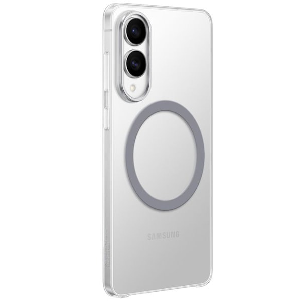 Mobilskal för Samsung Galaxy S25 Edge Kompatibel med Qi2 trådlös laddning Samsung Transparent Vit