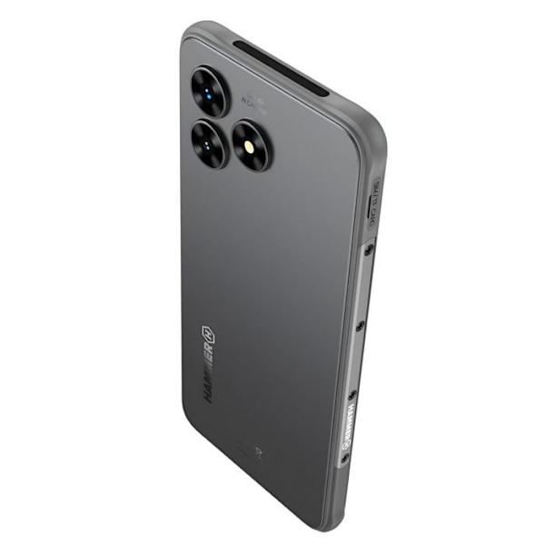 Vandtæt Elegant IP69 6000mAh Blade Va 5G Hammer Sort Mobiltelefon