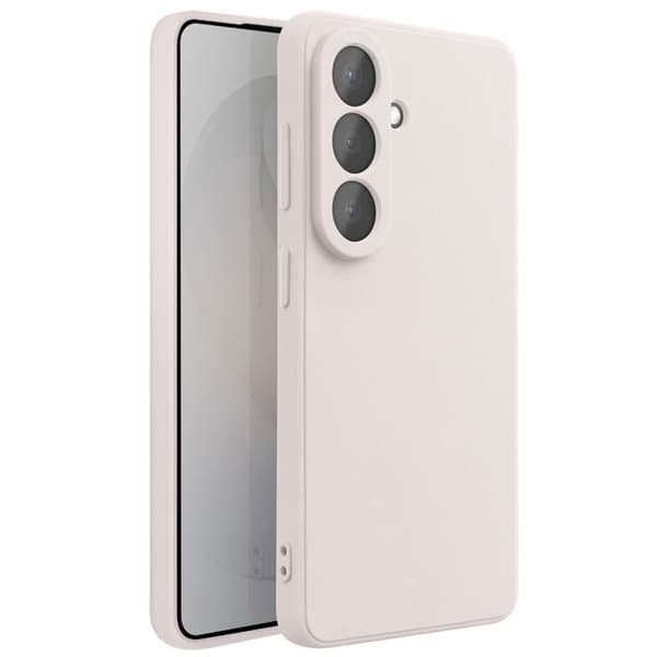 Silicone Soft-Touch Hætte til Galaxy S26 Hvid Vit