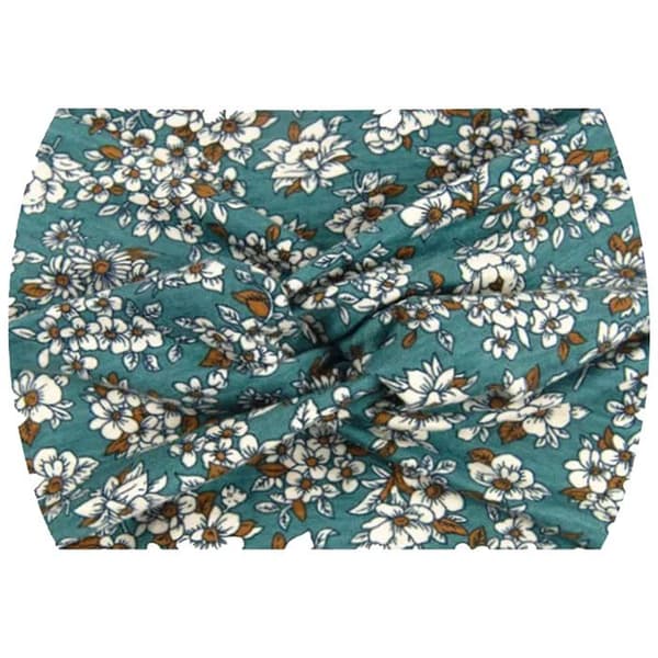 Tværband - AVIZAR - Blomster Blå - Blødt Bomuld - Komfortabel - Elegant Blå