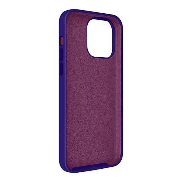 iPhone 14 skyddsfodral - MOXIE - Halvstyv hybrid - Tunt och lätt - Mjuk matt finish - Lila lila