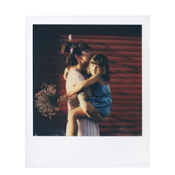 Polaroid instant fotopapir FARVE FILM HVID RAMME 4512