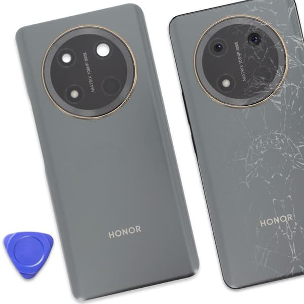 Akku - Honor Magic 7 Lite - Alkuperäinen - Musta - Helppo asennus Svart