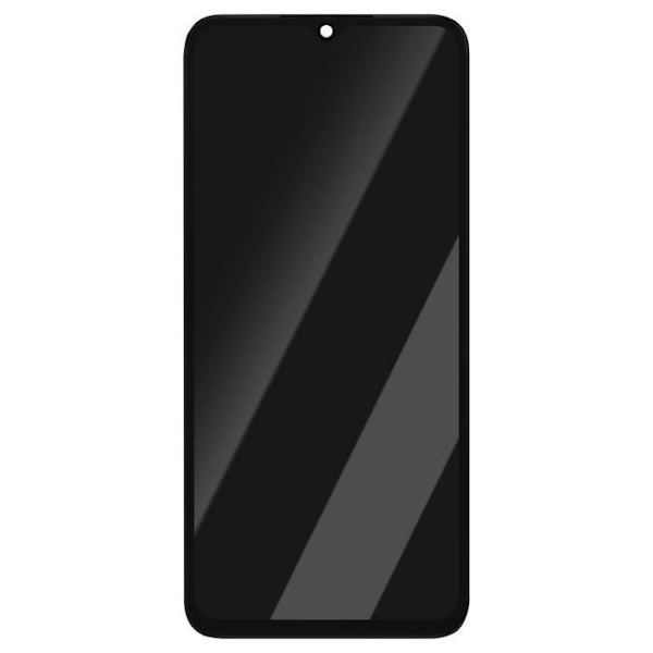 LCD-skärm + Touchglas + Grått chassi för Xiaomi Redmi 9A och 9C - XIAOMI - 5,5 tum - Härdat glas Grå