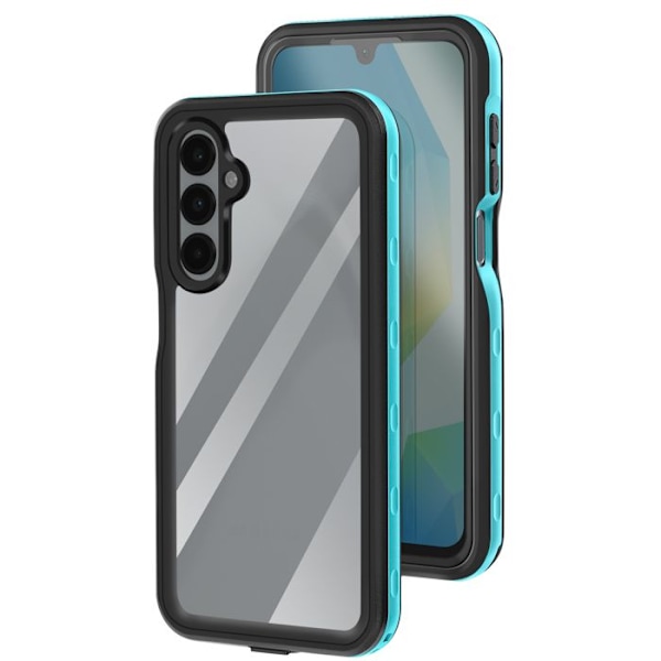 Kapsel för Samsung Galaxy A16 Vattentät IP68 Stötsäker Redpepper Turquoise Blå