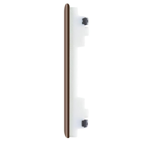 Volumenknap - AVIZAR - Galaxy S20 FE - Orange - Funktionel Erstatning - Volumenstyring Orange