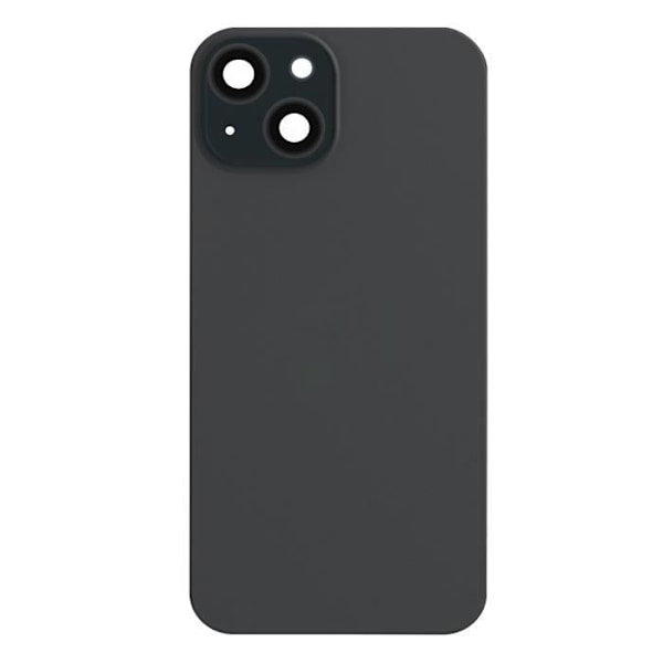 Komplet bagglas til iPhone 15 Plus - AVIZAR - Sort - Udskiftning af bagcover - Integreret MagSafe Svart