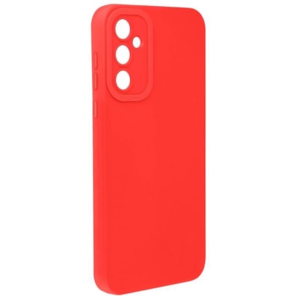 Etui - AVIZAR - Samsung Galaxy S23 FE - Blød silikone - Forstærket beskyttelse - Rød Röd