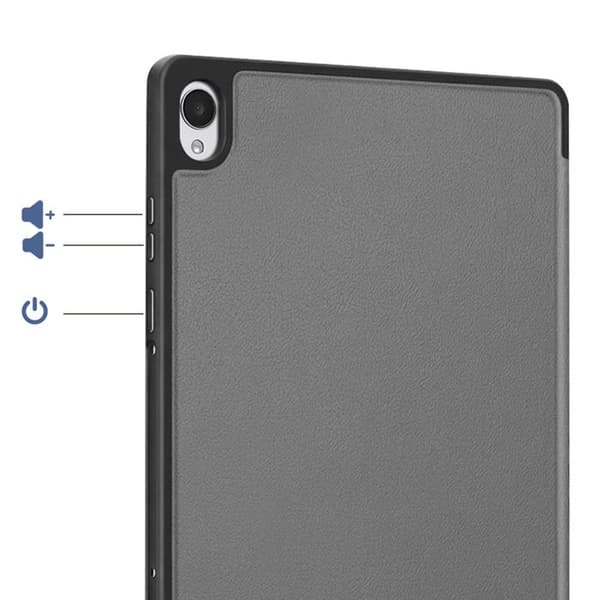 Etui til Galaxy Tab S11 med Trifold Støttefunktion Grå Grå