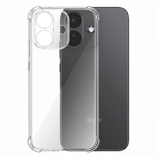 Coque Bumper til Xiaomi Redmi Note 17 Pro Stødabsorberende med Forstærkede Hjørner Zanaé Transparent Vit