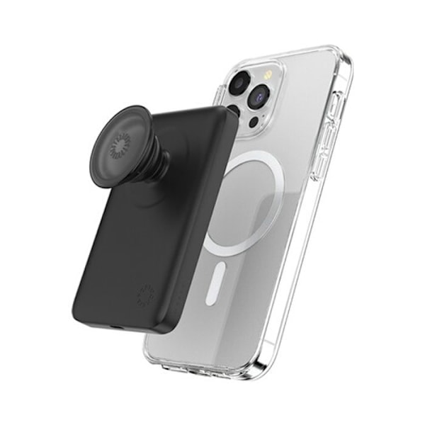 Ekstern batteri Popsockets Powerbank Power pack 5000 mAh MagSafe Sort