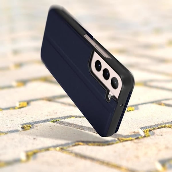 Cover til Samsung Galaxy S22 Vinduesvisningstidsunderstøttelse Video Blå Blå