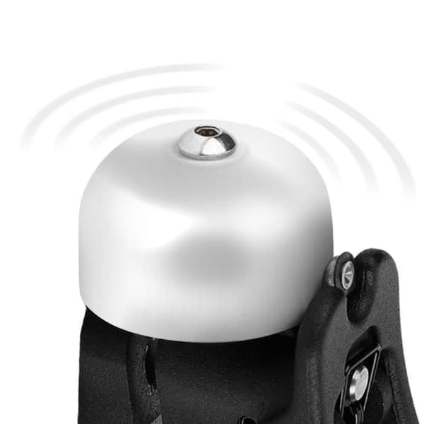 Dörrklocka för Xiaomi M365, Pro, 2, 3, 1S och Essential Grey Stem Attachment Grå