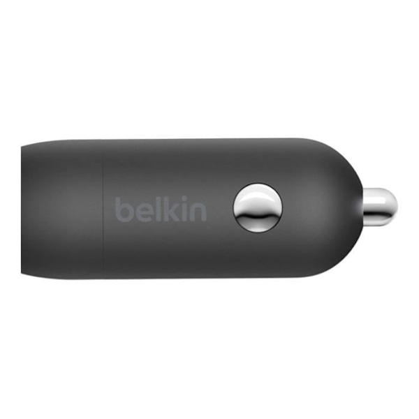 Belkin 20 W Power Delivery Kompakti pikalataus USB-C-autolaturi, musta