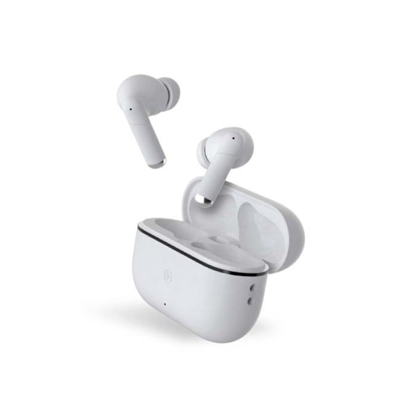 Force Play III True Wireless ANC+ENC hörlurar Vita - Force Play livstidsgaranti Vit