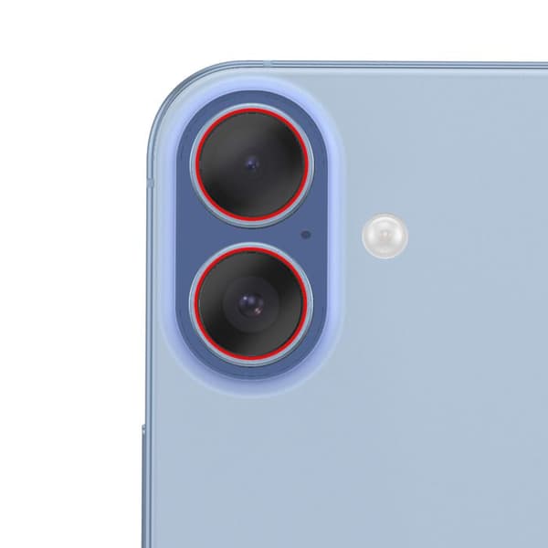 Komplet Erstatningslinser til Bagkamera iPhone 17 Sort / Blå Svart blå