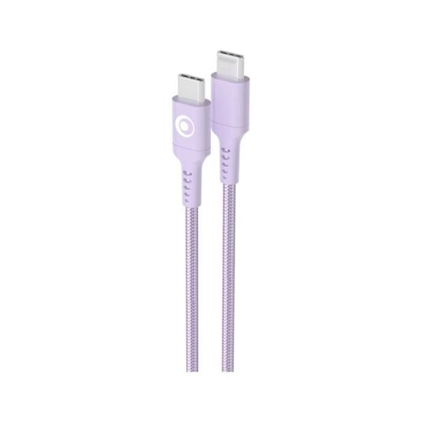 USB-C Opladerkabel - BigBen - 1,2m - 3A - Power Delivery 60W - Lilla