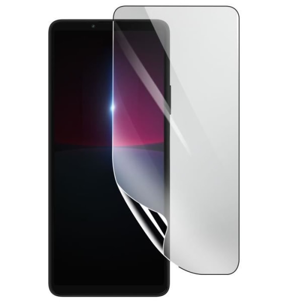 Skærmbeskytter - 3MK - Sony Xperia 10 IV - Stødsikker Hydrogel - Ridsefast - Gennemsigtig Transparent
