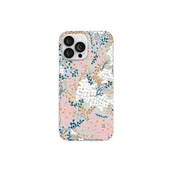 Cover til iPhone 12 Pro Max / 13 Pro Max - KATE SPADE - Multi Floral - MagSafe kompatibel - Klar Transparent