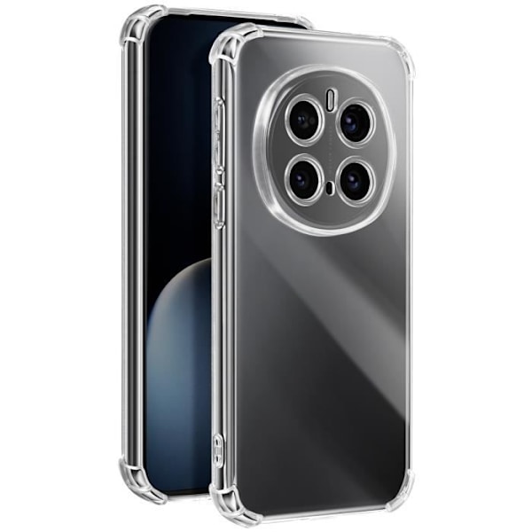 Fodral för Honor Magic 7 Pro Stötsäker Flexibel Förstärkta Mynt Transparent Transparent