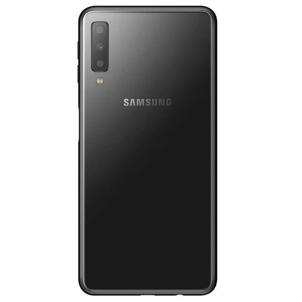 Battericover til Samsung Galaxy A7 2018 erstatningsbagcover - sort