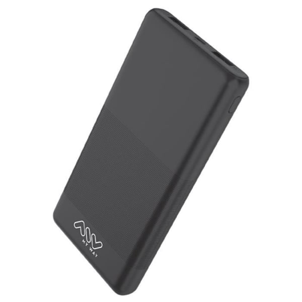 MYWAY POWERBANK 2 USB-A 10000MAH SVART