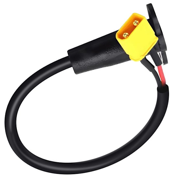 Kukirin G2 Pro Musta Sähkötrottinetteen Latausportti Svart