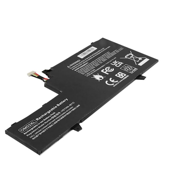 "Batteri til HP EliteBook X360 1030 G2 Li-Polymer 4935mAh Sort" Svart